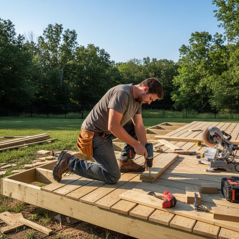 Platform Deck Construction